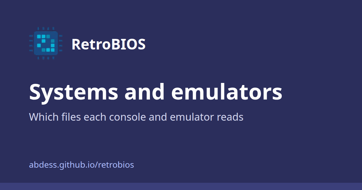 Arcadia Systems Multi Select BIOS files (Arcade) - RetroBIOS